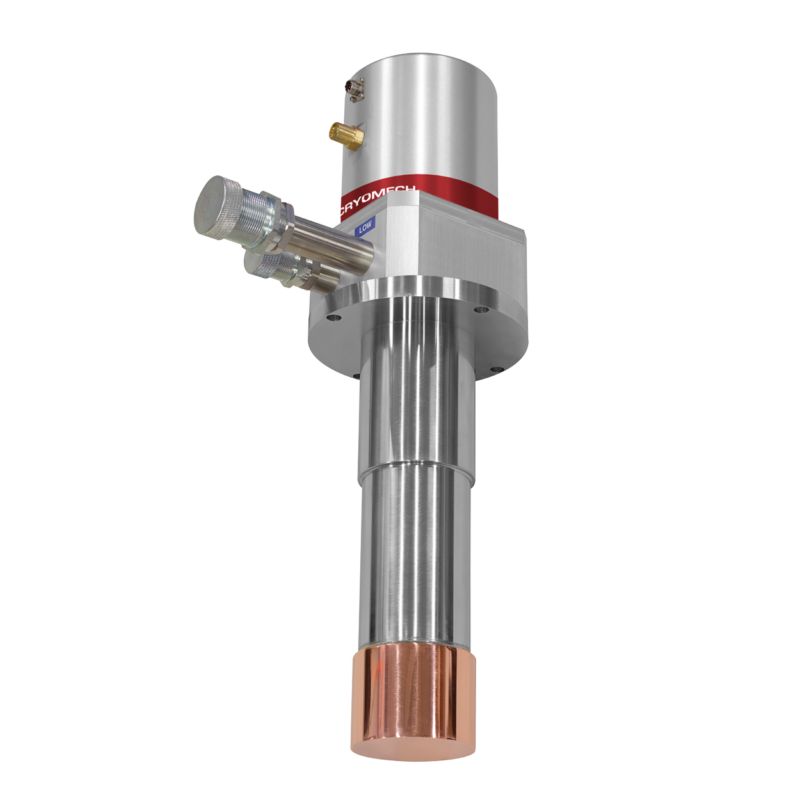 Third view of a Gifford-McMahon cryocooler