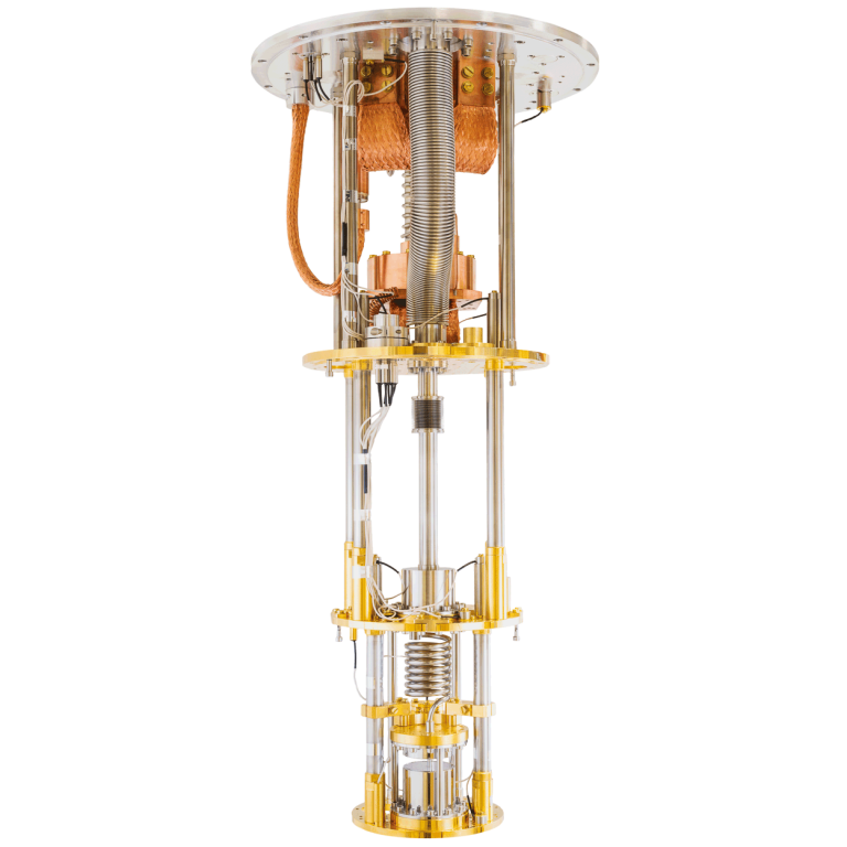 Dilution unit hanging below the top flange